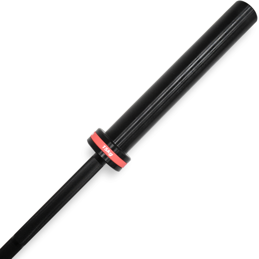 Barra De Levantamiento Olimpico P-Bar - 20 kg, NEGRA