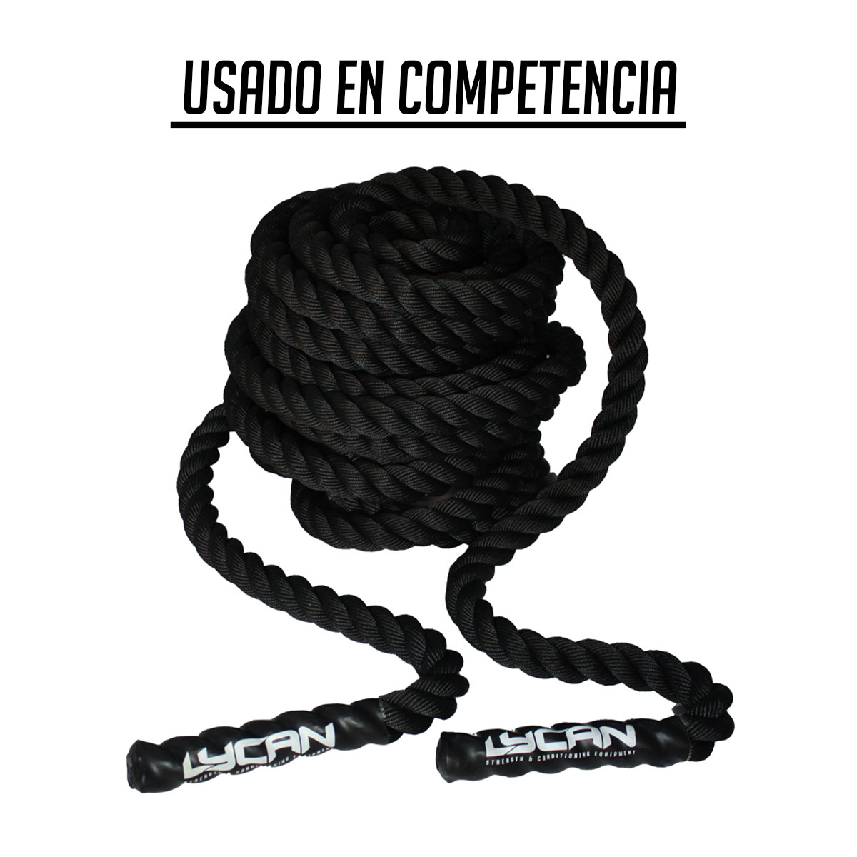 Cuerda De Batalla (Battle Rope) Usado en Competencia