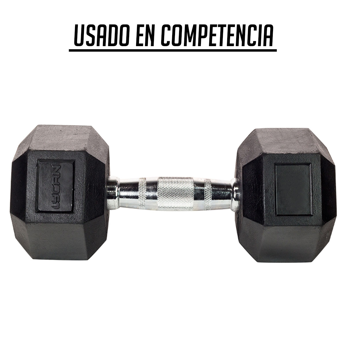 Mancuerna Hexagonal Hex Dumbbell (Par)(70 Lbs) Usado en Competencia