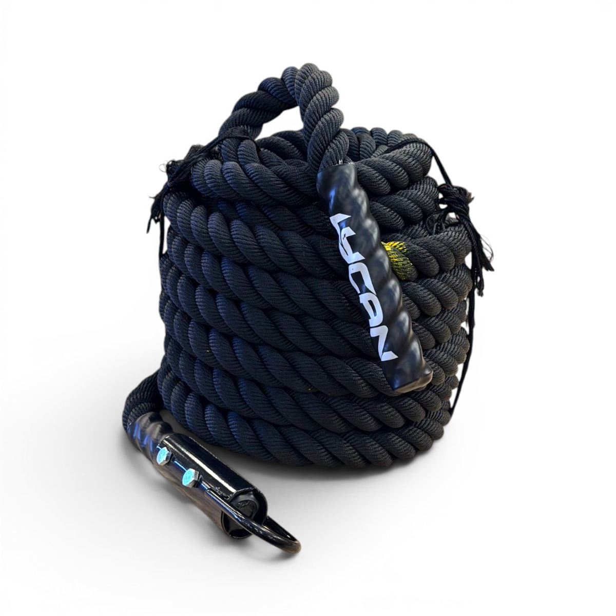 CUERDA DE BATALLA 15 M BATTLE ROPE CON GANCHO